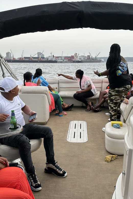 Durban: Pontoon Boat Harbor Cruise - Marine life and beachfront views