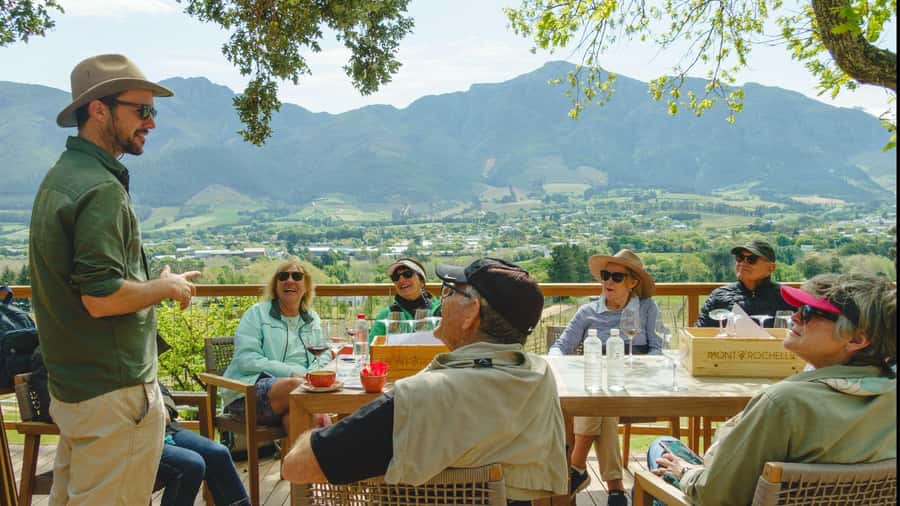 Franschhoek: An enchanting storytelling walk to 3 wine farms - Starting at the Dutch Reformed Church