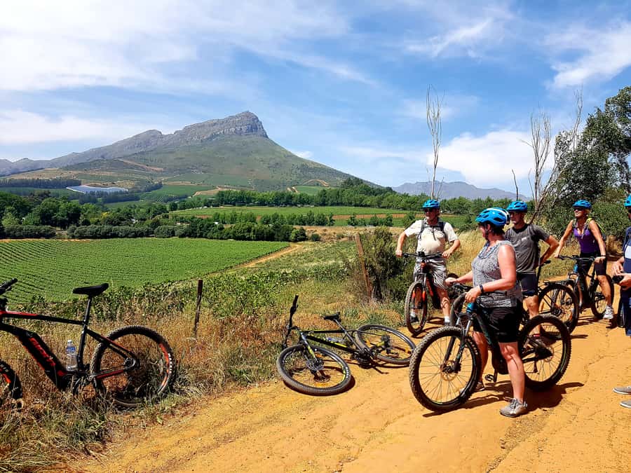 Franschhoek: E-bike Tour with Wine Tasting and Lunch - A 45-kilometer ride through the Winelands