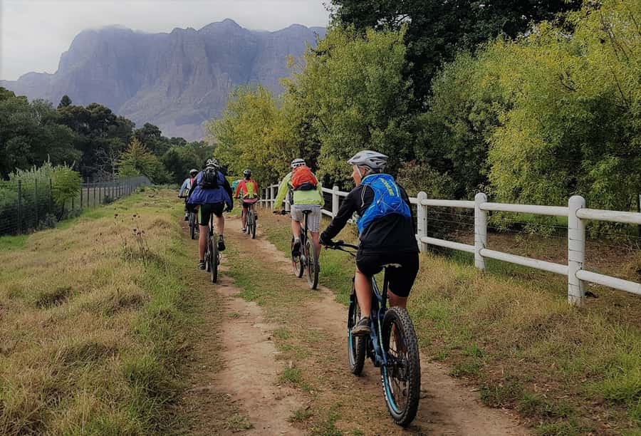 Franschhoek: E-bike Tour with Wine Tasting and Lunch - Banhoek Conservancy and the Helshoogte climb
