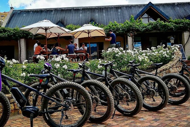 Franschhoek E-Bike Wine Tour (Half Day) - Two or three wine farms, with tastings on your own account