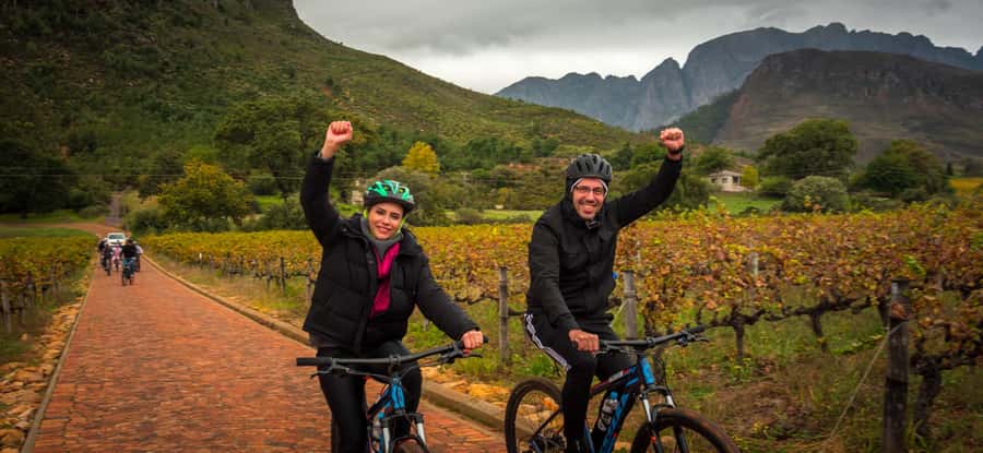 Franschhoek: Private E-bike Ride & Wine Experience - First stop: Grand Provence Estate