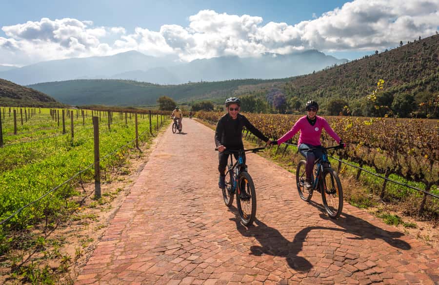Franschhoek: Private E-bike Ride & Wine Experience - The day begins with a van transfer