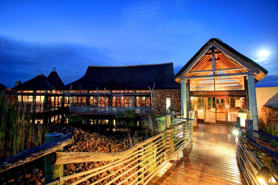 From Cape Town: 2-Day Safari at Garden Route Game Lodge - Dinner, a chalet, and a short night under the stars