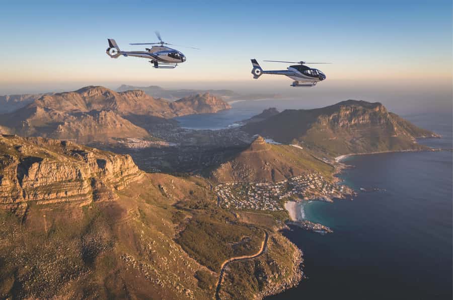 From Cape Town: Cape Peninsula Scenic Helicopter Flight - From the V&A Waterfront to Table Mountain