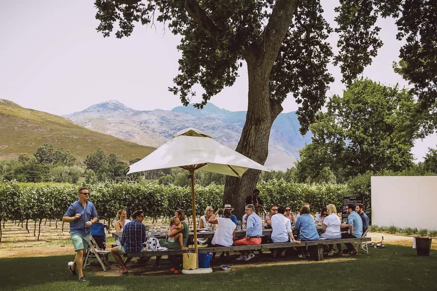 From Cape Town: Franschhoek Wine Tram Hop-on Hop-off - The scenery and the story of Franschhoek wine
