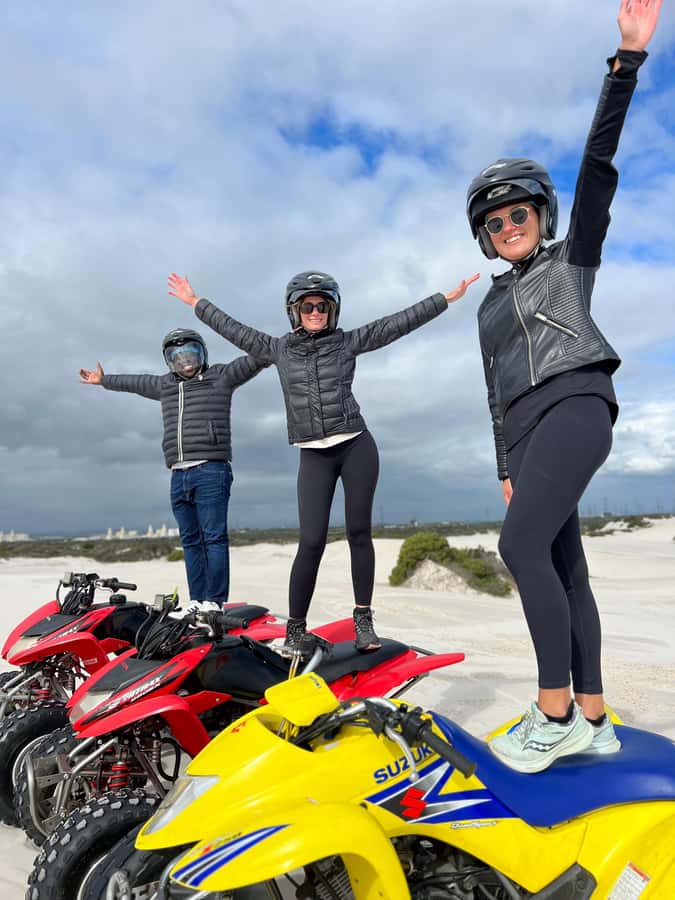 From Cape Town: Quad Bike Sand Dunes, Transport Included - From Cape Town streets to Atlantis sand