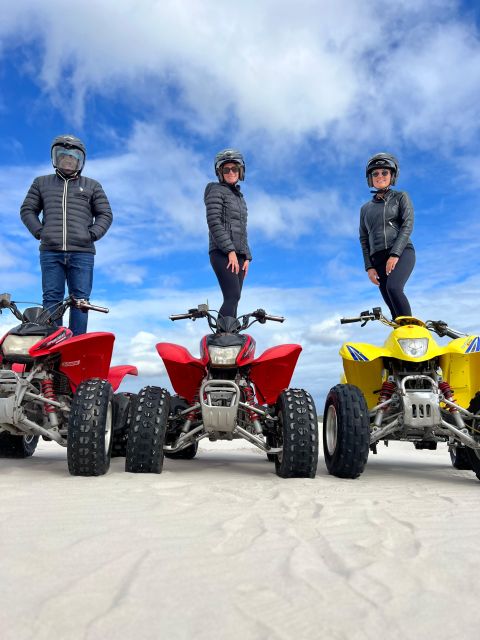 From Cape Town: Quad Bike Sand Dunes, Transport Included - Finishing at the nature reserve headquarters