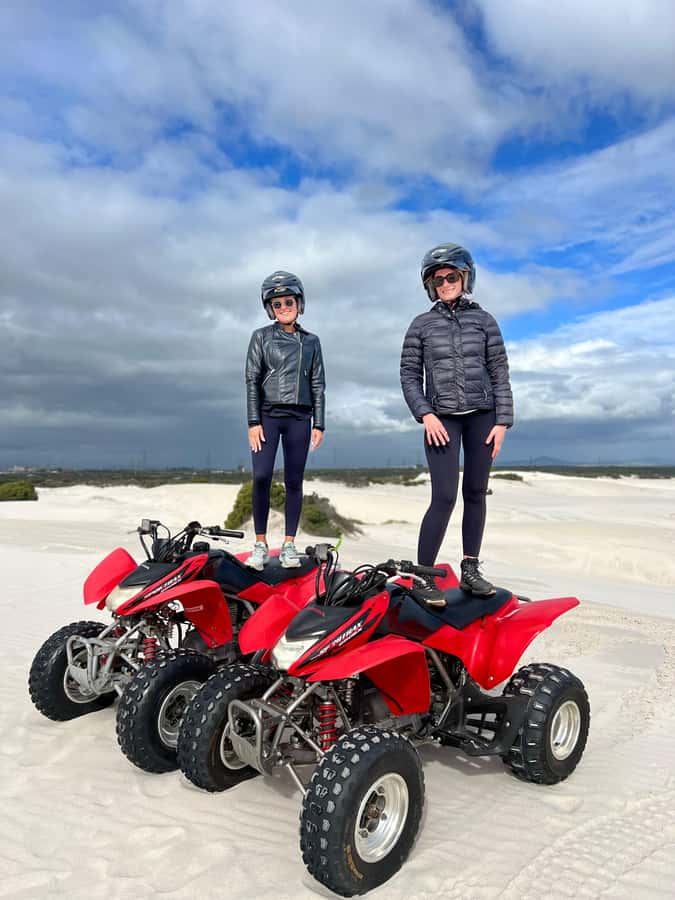 From Cape Town: Quad Bike Sand Dunes, Transport Included - What the $172 price really covers