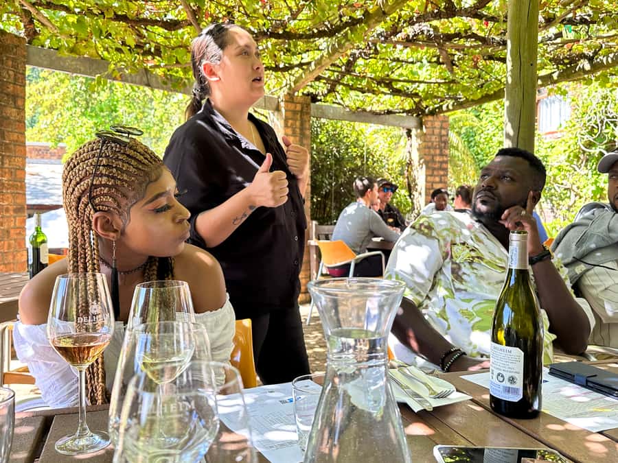 From Cape Town: Stellenbosch & Franschhoek Wine Tasting Tour - Delheim combines family warmth with lunch