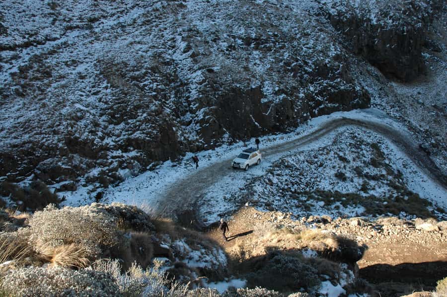 From Durban: Sani Pass and Lesotho by 4WD Vehicle - The 33-kilometer climb up Sani Pass