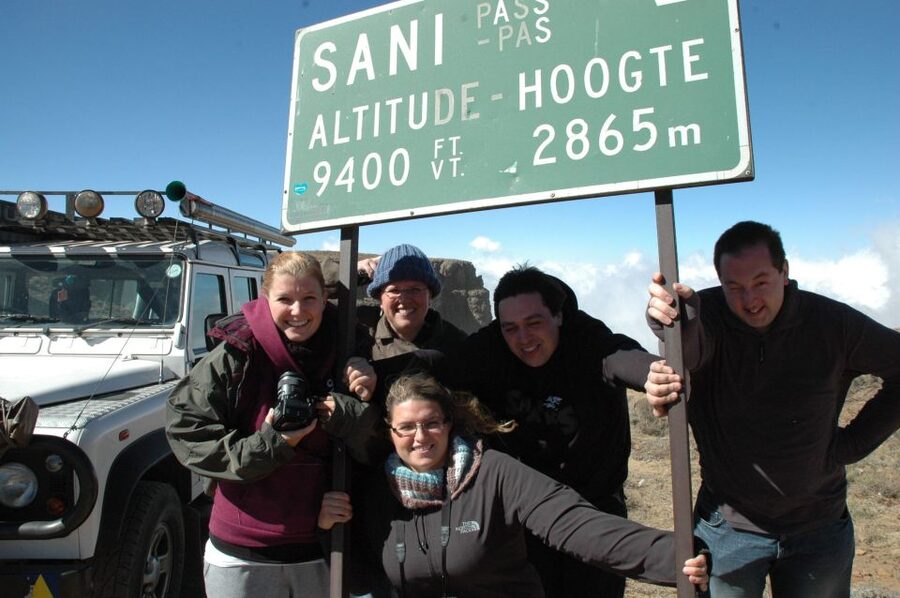 From Durban: Sani Pass and Lesotho by 4WD Vehicle - The high point at 3,240 meters