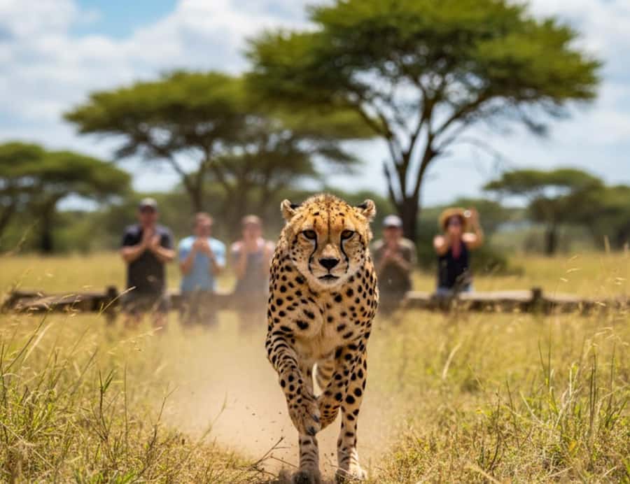 From Johannesburg: Cheetah Tour - What makes the Ann van Dyk Cheetah Centre different