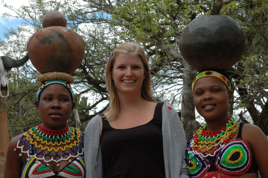 From Richards Bay: DumaZulu Cultural Village Day Trip - Entering the circular homestead at DumaZulu