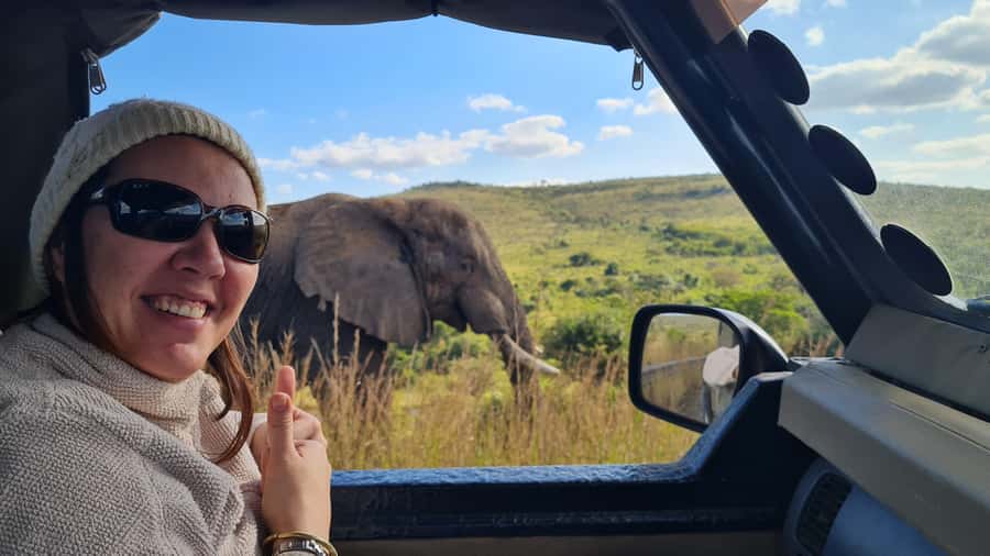 From St Lucia: Big 5 Safari in the Hluhluwe-Imfolozi Park - Big Five country with more than the usual headline animals