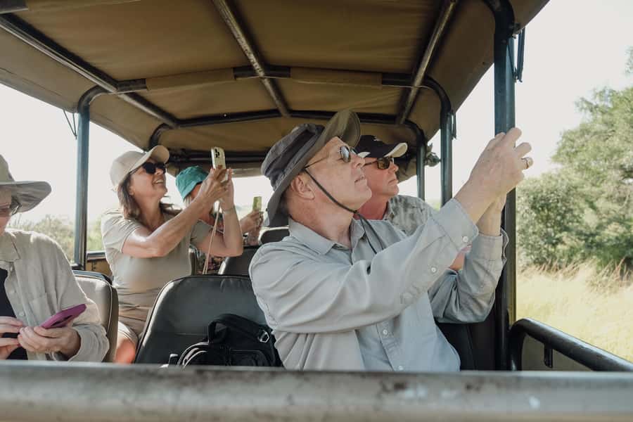 From St Lucia: Big 5 Safari in the Hluhluwe-Imfolozi Park - Breakfast, a South African braai, and refreshments