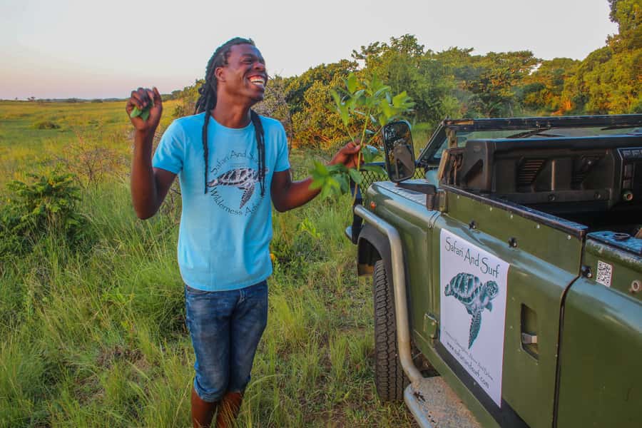 From St Lucia: Cape Vidal Full-Day Snorkeling Safari - The morning game drive: rhinos, elephants, and small details