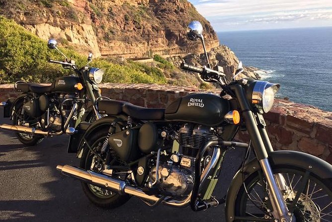 Full Day Cape Peninsula Motorcycle Tour on a Royal Enfield - Cape Point brings the day’s biggest stop