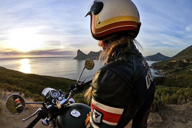 Full Day Cape Peninsula Motorcycle Tour on a Royal Enfield - Simon’s Town and Kalk Bay add local color