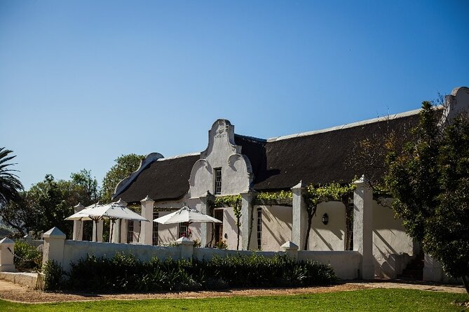 Full Day Small Group Wine Tour Cape Town and Stellenbosch - 8:00 a.m. pickup from Cape Town
