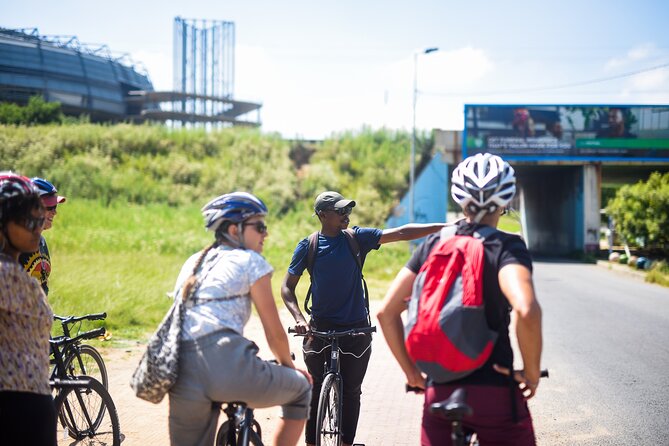 Guided Bicycle Tour of Soweto with Lunch - Orlando Stadium and the wider township