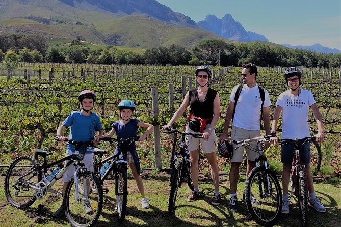Guided Bike Tour of Stellenbosch - Lanzerac: cellar history, wine, and chocolate