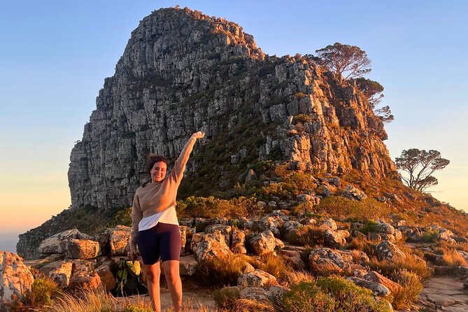 Guided Sunset/Sunrise Hike on Lions Head,Cape Town (Hotel Pickup) - The steep final third and hands-on climbing