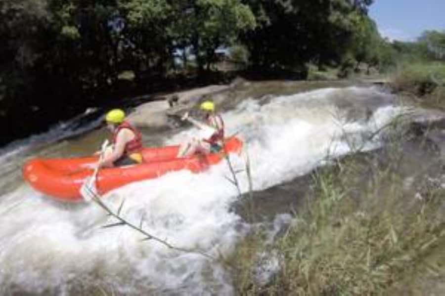 Hazyview: White Water Rafting on Sabie River - Low water can change the whole experience