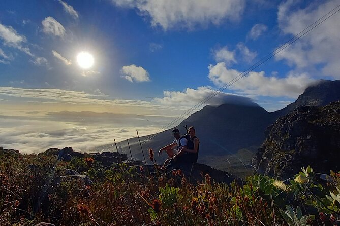 Hiking Table Mountain at sunrise Platteklip Gorge Morning Hike - Reaching the top before the crowds