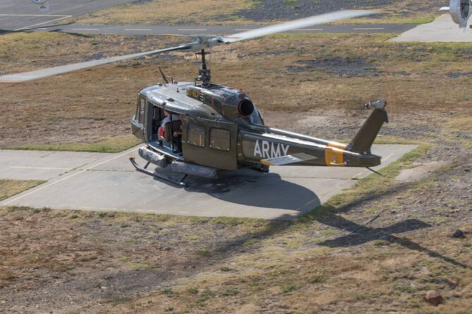 Huey Army Helicopter Adventure Flight in Cape Town - Open Doors Mean Better Views and More Wind
