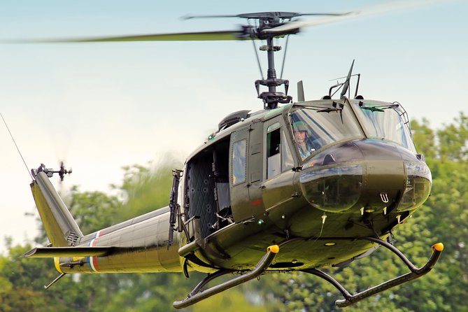 Huey Army Helicopter Adventure Flight in Cape Town - Champagne After the Flight