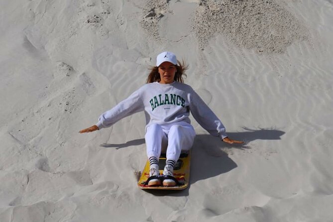 Jeep 4x4 and Glam Sandboarding Combo at Cape Town Atlantis Dunes - Riding into the Atlantis Dunes by Jeep