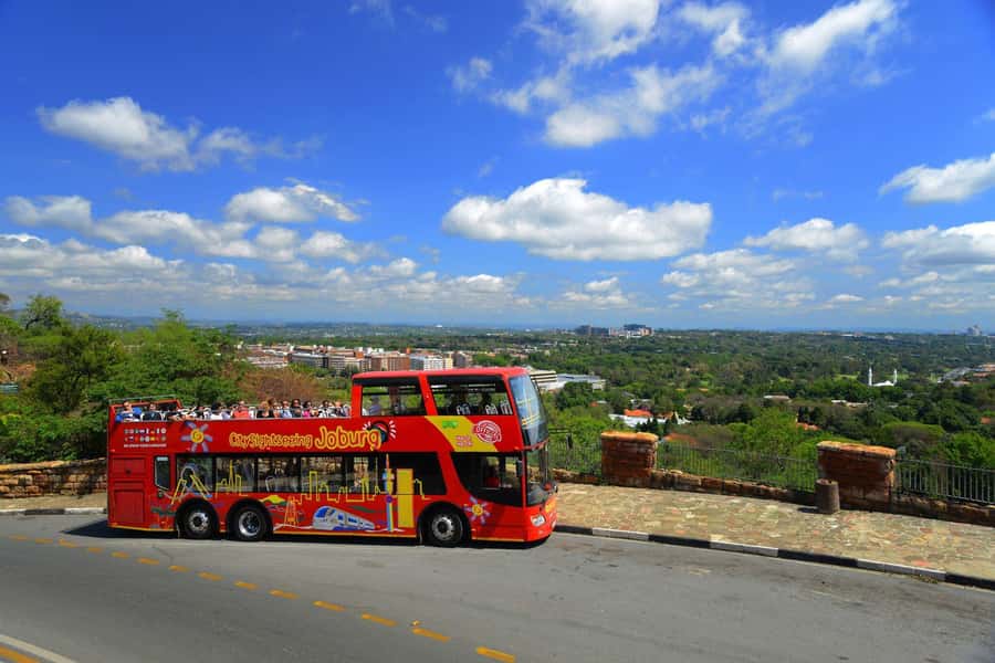 Johannesburg: Hop-On Hop-Off Bus with Optional Soweto Tour - The suburban route through Melrose Arch and Houghton