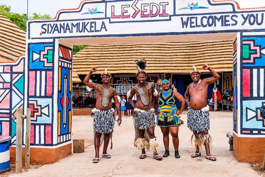 Johannesburg: Lesedi Cultural Village Experience - Walking through the Xhosa, Zulu, Pedi, Basotho, and Ndebele settings