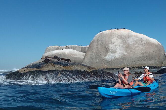 Kayak Adventure at Clifton Beach - When to book around Cape Town weather