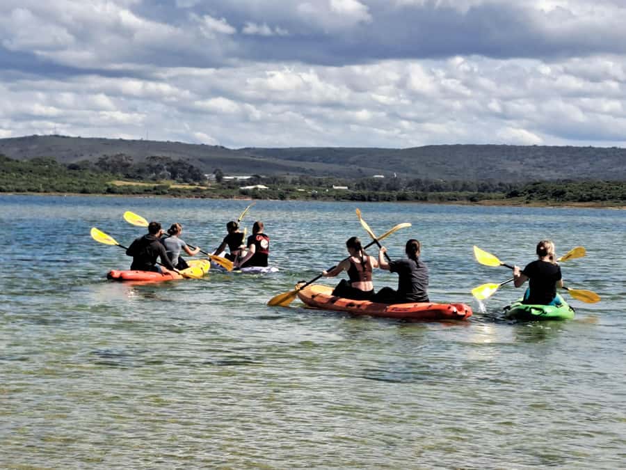 Kayaking Jeffreys Bay - What self-guided really means
