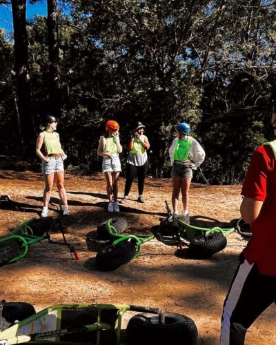 Downhill Forest Scootour Adventure
