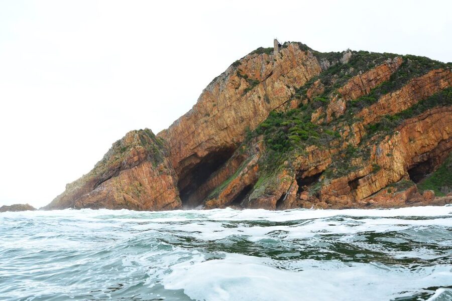 Knysna Heads and Estuary Adventure - Seeing the Knysna Heads from the water