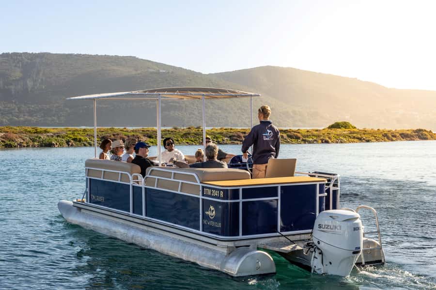 Knysna: Knysna Lagoon Pontoon Boat Cruise - Knysna Lagoon from the deck of the Tom Cruiser