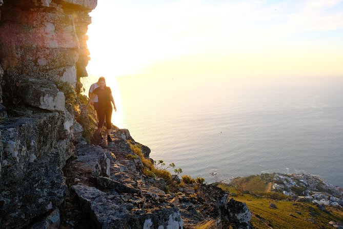 Lion's Head Sunset Hike in Cape Town - Sunset near the summit
