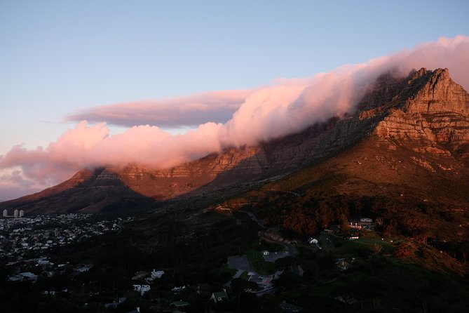 Lion's Head Sunset Hike in Cape Town - Descending Cape Town by headlamp
