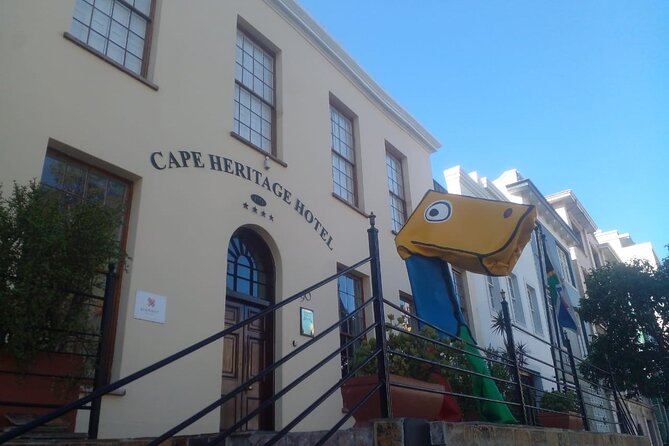 LocalPlaces Understanding Cape Town Walking Tour - Walking across the reclaimed Foreshore