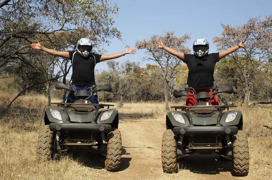Marloth Park Quad Biking Adventure 1-hour Off-Road - Riding into Majejane Private Game Reserve