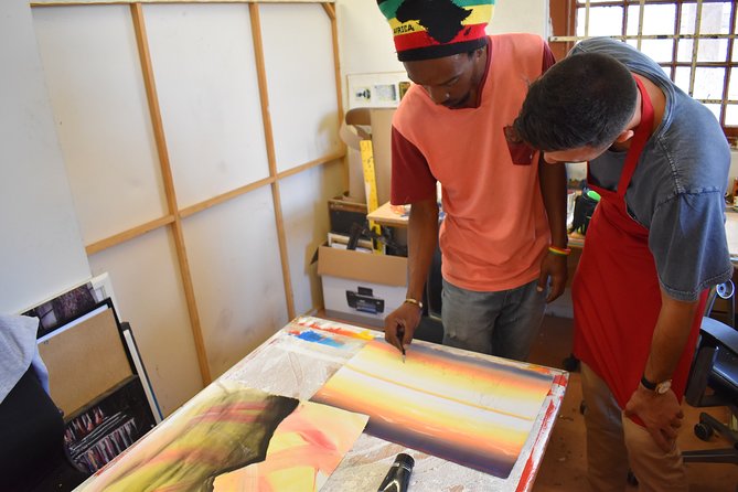 Painting & Drawing Jam with an Artist Activist w/ Kids add-on - Adding children from the community program