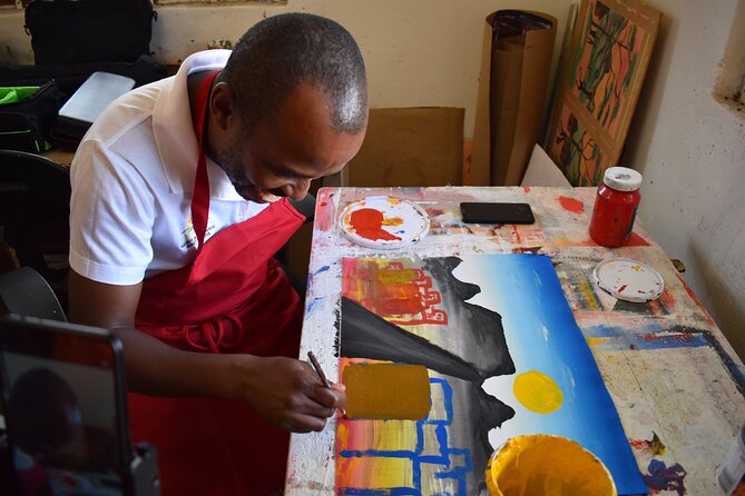 Painting & Drawing Jam with an Artist Activist w/ Kids add-on - What the guide adds