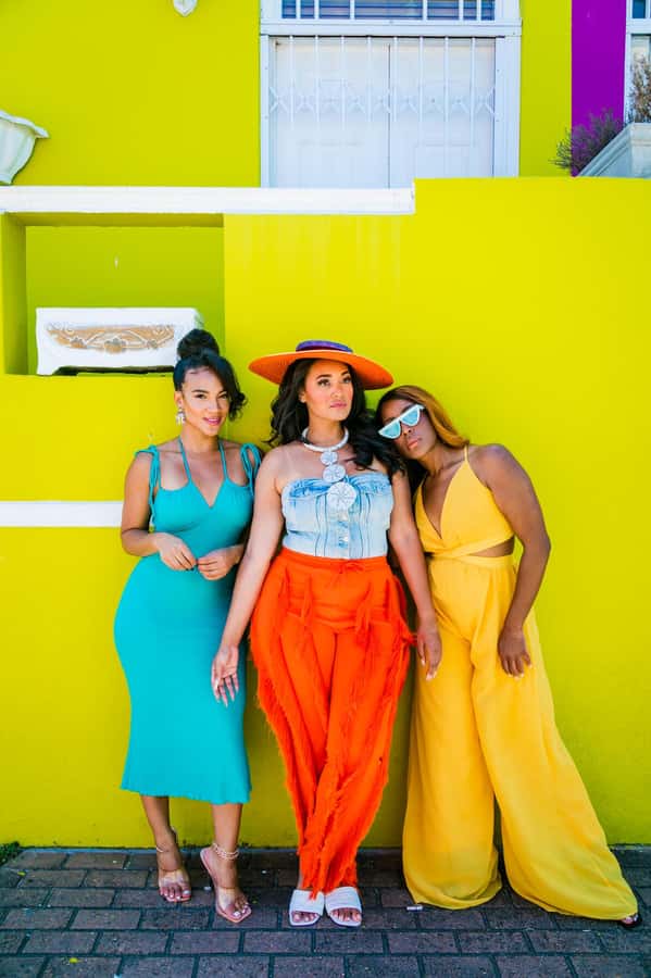 Photoshoot Session: Cape Town Bo-Kaap! - Getting comfortable in front of the camera