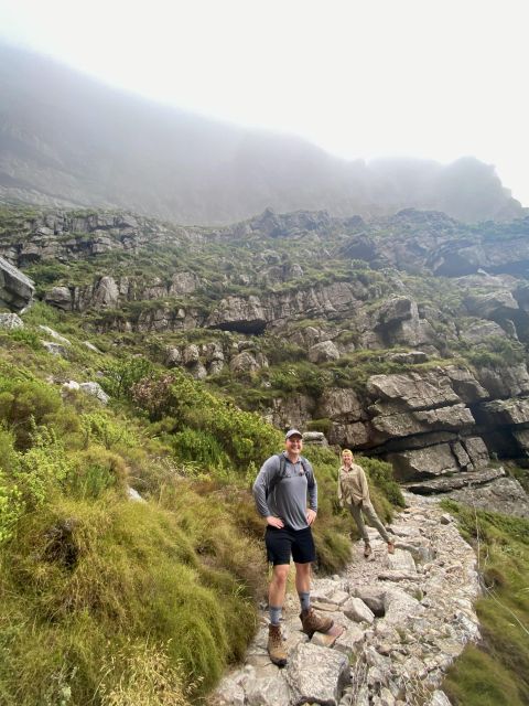 Platteklip Guide Hike + Cable Car Down | With Hotel Pick-up - What the climb feels like from the lower cableway station
