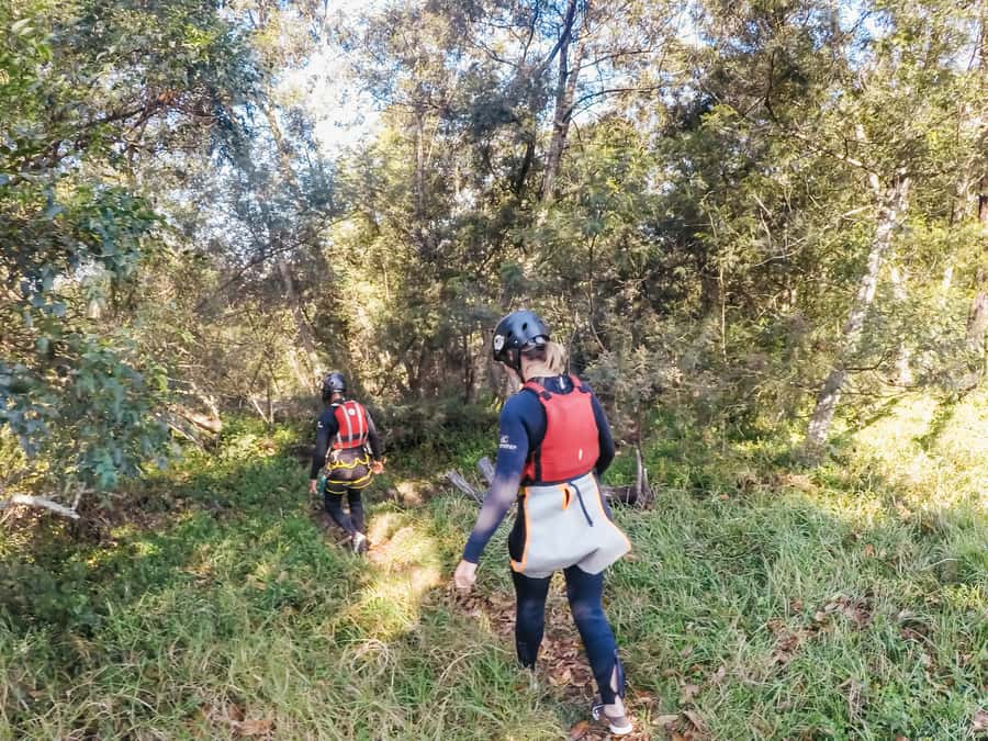 Plettenberg Bay: Canyoning Trip - Base camp, equipment, and the short drive