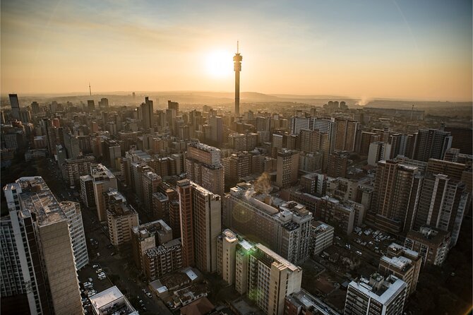 Ponte Experience - The 51st floor and Johannesburg from above