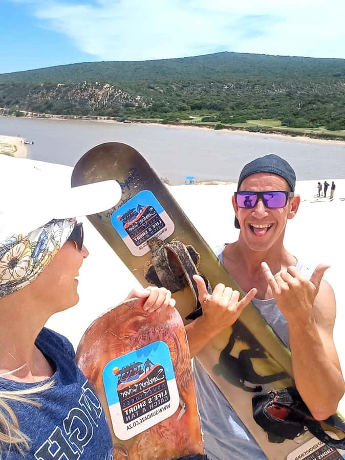 Port Elizabeth: Sandboarding with Short Boat Trip - Price and what you get for $42